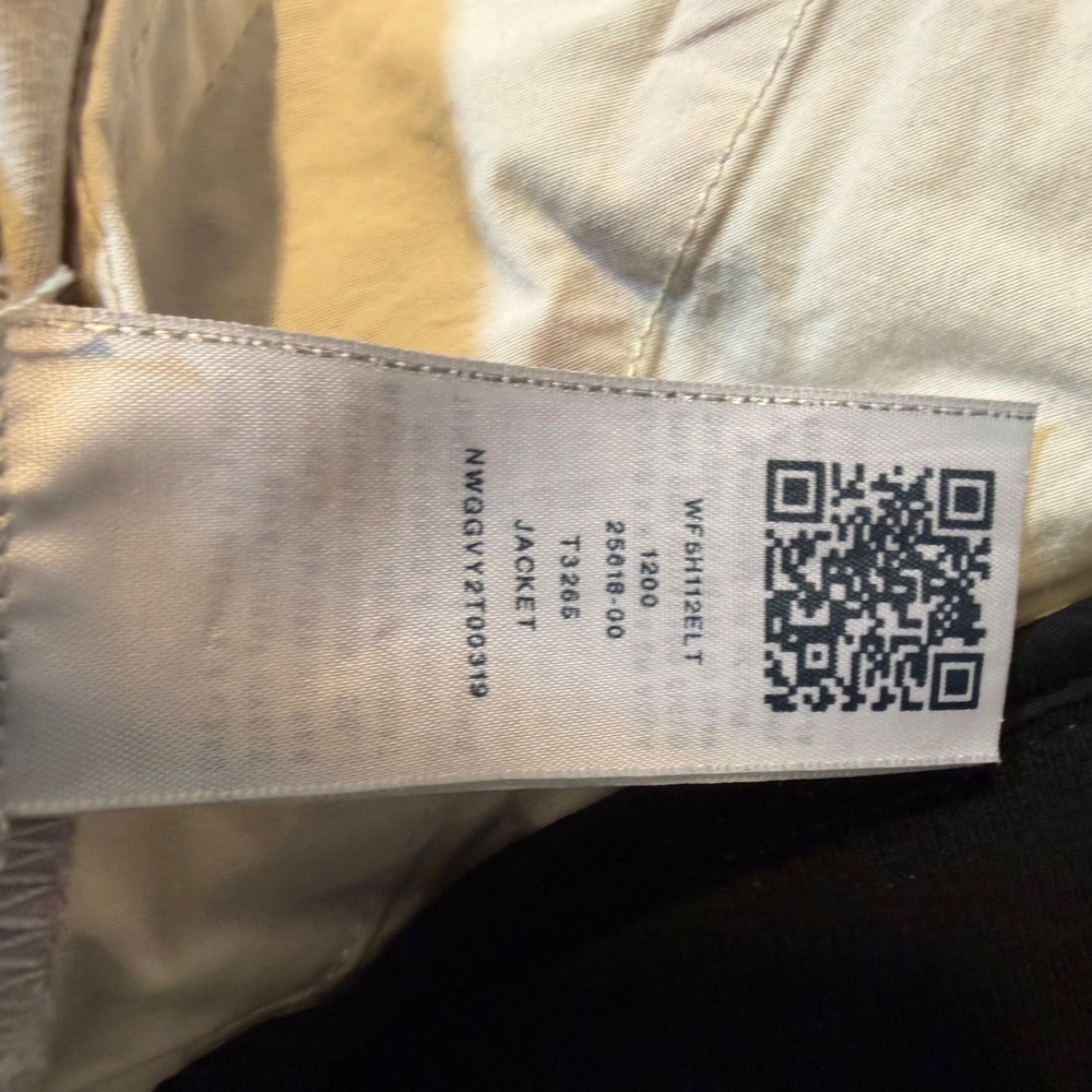 True Religion Womens Floral Buddha Graphic Bomber Jacket Cream Black Size L - Picture 9 of 10